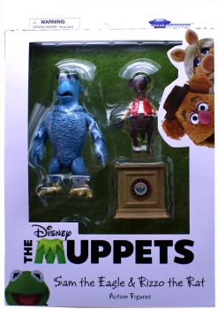 Muppet Show (Muppets Select) Collectable Action Figures: Sam the Eagle & Rizzo the Rat von Diamond